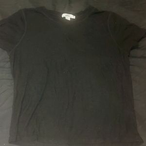 Ribbed T shirt